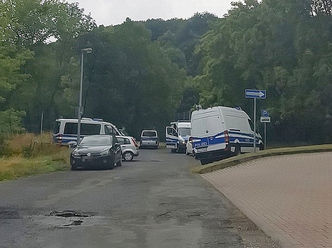 Wieder Durchsuchungsma&szlig;nahmen (Foto: Silvio Dietzel)