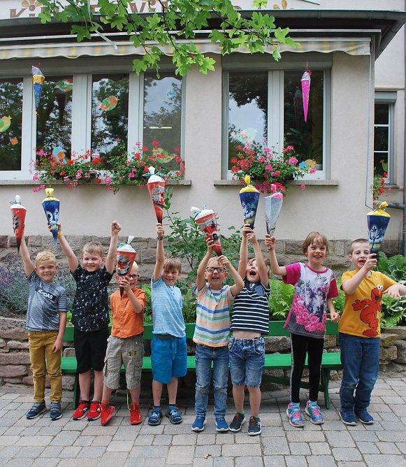 Jetzt hei&szlig;t es Abschied nehmen - Danke f&uuml;r die sch&ouml;ne Zeit! (Foto: Kindervilla)