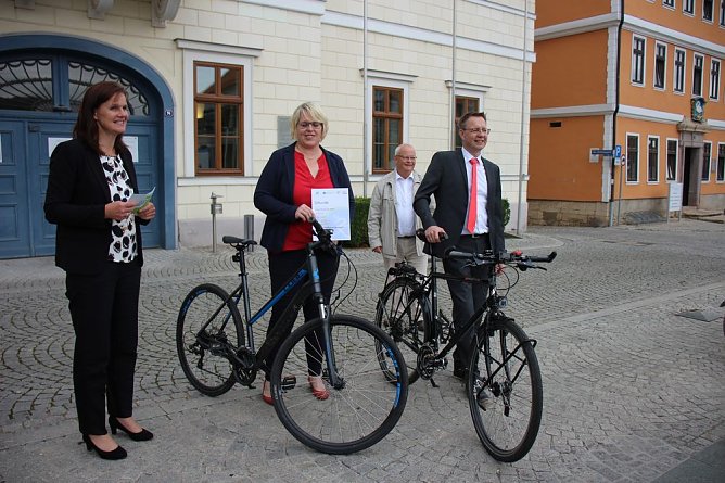 Auszeichnung der besten Radler (Foto: Karl-Heinz Herrmann)