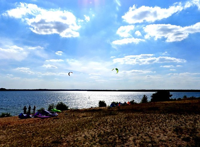 Peter Blei unterwegs am Seelhausener See (Foto: Peter Blei)