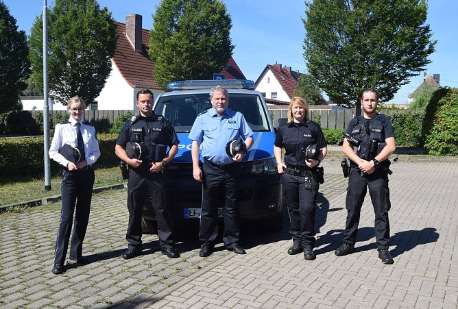 Neue Uniformen f&uuml;r die Nordh&auml;user Polizei (Foto: Landespolizeiinspektion Nordhausen)