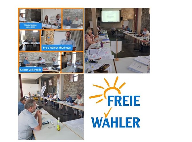 Klausur hinter dicken Klostermauern (Foto: Freie Wähler) Klausur hinter dicken Klostermauern (Foto: Freie Wähler)