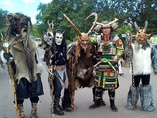Fabelwesen vom Kyffh&auml;user in Erfurt (Foto: Matthias Borchardt)