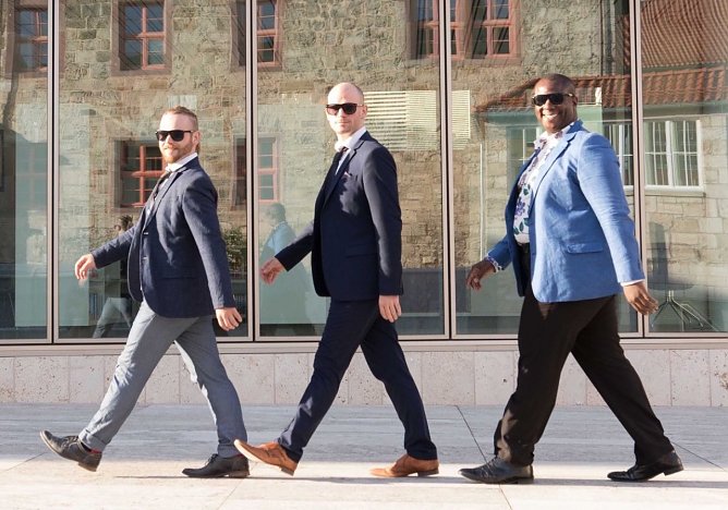 Das Nordh&auml;user Tenortrio FELLAS gibt wieder Konzerte (Foto: Andras Doby)
