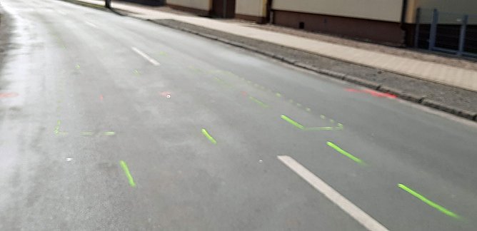 Bauarbeiten in zwei Abschnitten (Foto: Karl-Heinz Herrmann)