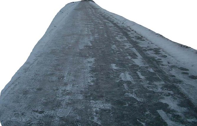 Vereiste Fl&auml;chen (Foto: Karl-Heinz Herrmann)