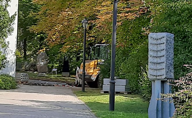 Bauarbeiten gehen dem Ende entgegen (Foto: Karl-Heinz Herrmann) Bauarbeiten gehen dem Ende entgegen (Foto: Karl-Heinz Herrmann)