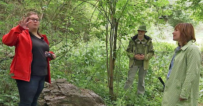 Unterwegs in Thüringen: Im Geopark Kyffhäuser (Foto: MDR) Unterwegs in Thüringen: Im Geopark Kyffhäuser (Foto: MDR)