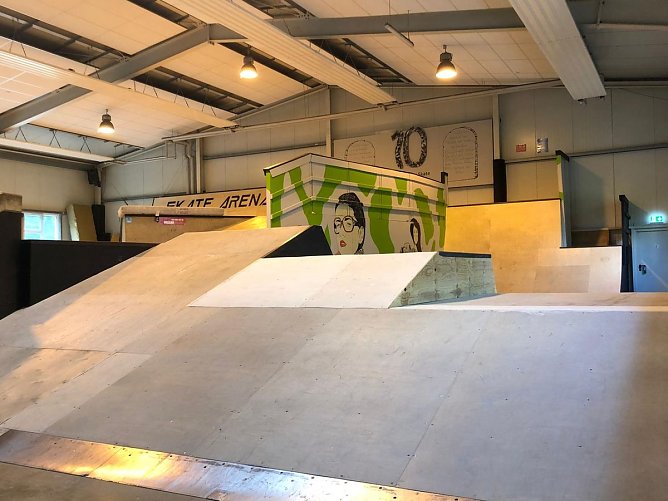 Neue Rampe in der Skate Arena (Foto: Team Skate Arena) Neue Rampe in der Skate Arena (Foto: Team Skate Arena)