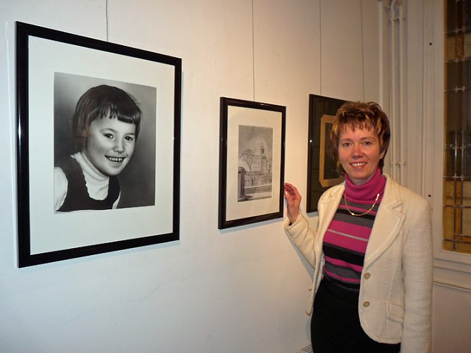 Ausstellung Manuela haufschild (Foto: Karl-Heinz Herrmann)