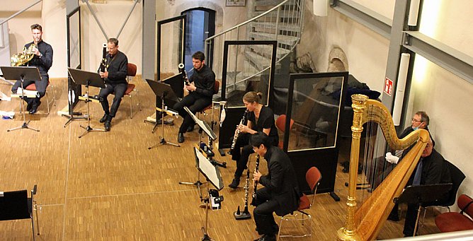 Werke von zwei Preistr&auml;ger*innen vorgestellt (Foto: Karl-Heinz Herrmann)