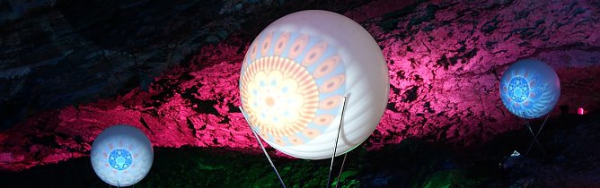 World of Lights – (Foto: Barbarossahöhle) World of Lights – (Foto: Barbarossahöhle)