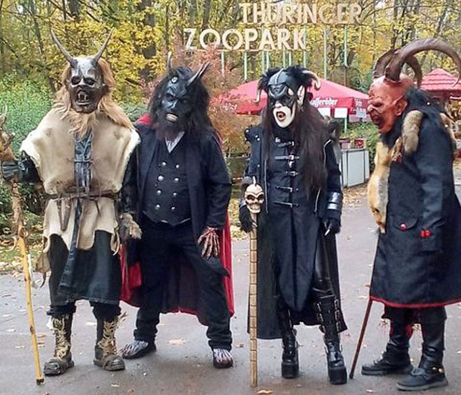 Zu Halloween im Zoo Park (Foto: Matthias Borchardt)