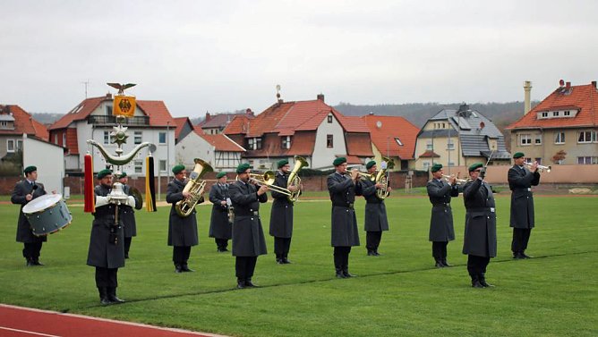 Vereidigung an einem geschichtstr&auml;chtigen Tag der Bundeswehr (Foto: Karl-Heinz Herrmann)