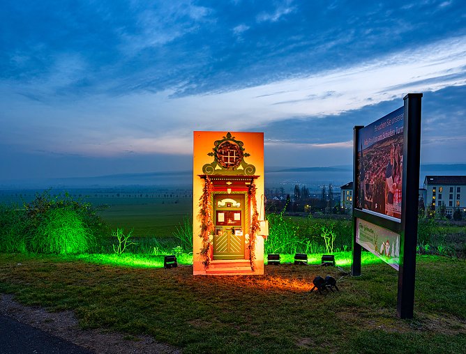 6. Adventst&uuml;r am Auenblick (Foto: Stadtverwaltung Bad Frankenhausen)