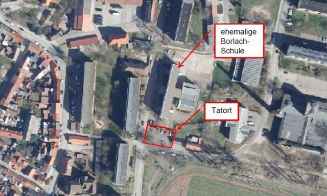 Zeugen nach Brandstiftung gesucht (Foto: Landespolizeiinspektion Nordhausen)