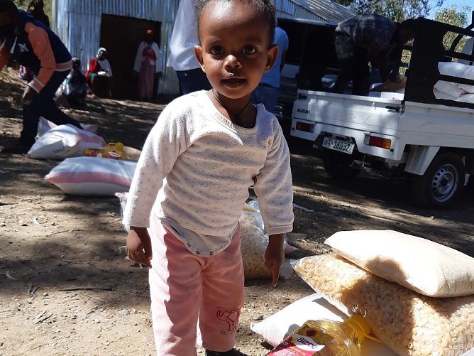 Hilfe f&uuml;r &auml;thiopische Kinder (Foto: K.Cieslak)