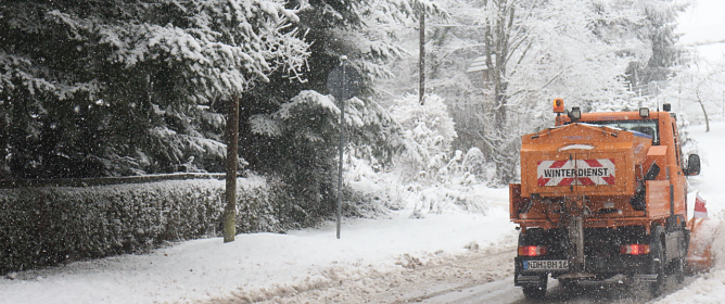 Winterdienst im Einsatz (Foto: nnz-Archiv) Winterdienst im Einsatz (Foto: nnz-Archiv)