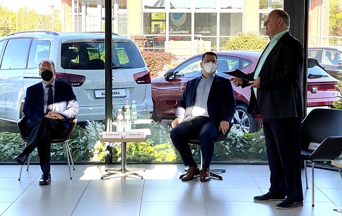 Gespr&auml;chsrunde in Wittenberg (Foto: AHP)