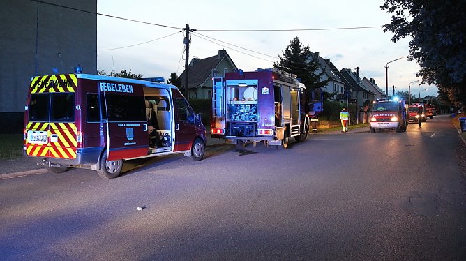 Brand in der GU Schernberg (Foto: S.Dietzel) Brand in der GU Schernberg (Foto: S.Dietzel)