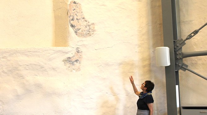 Mitglied des F&ouml;rdervereins Cruciskirche Edith Baars (Foto: Eva Maria Wiegand)