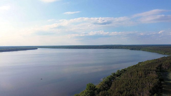 Der Muldestausee in Sachsen-Anhalt (Foto: P.Blei)