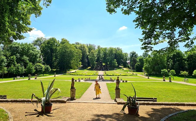Schlossgarten in Ebeleben (Foto: Katja Marsell)