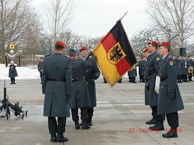F&uuml;hrungswechsel bei Bundeswehr Bad Frankenhausen (Foto: Peter M&ouml;bius)