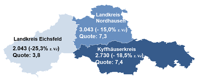 Der Arbeitsmarkt im Februar (Foto: Agentur f&uuml;r Arbeit Nordhausen)