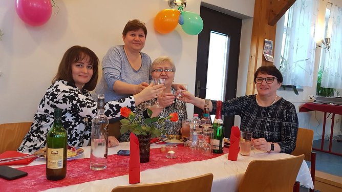 Sp&auml;taussiedlerinitiative lud zum Frauentag ein (Foto: Hanna Dorl)