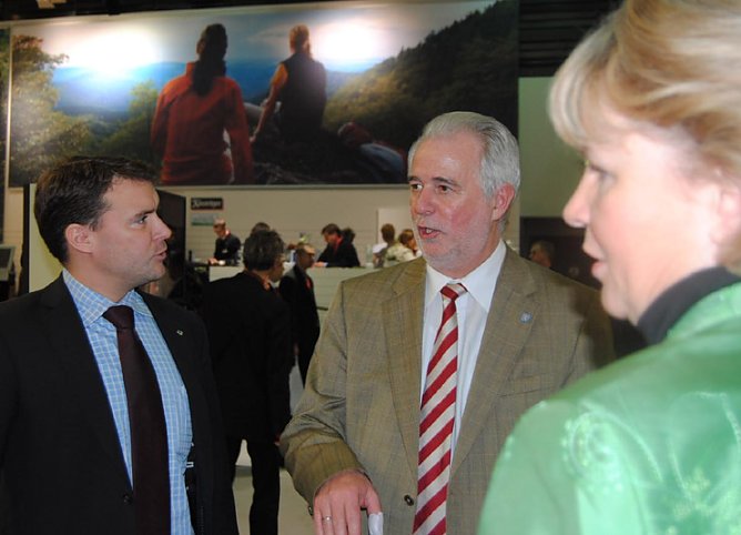 Patrick Kurth auf ITB (Foto: FDP Th&uuml;ringen)