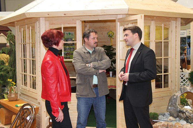 MdB Kurth auf Th&uuml;ringenausstellung (Foto: FDP Th&uuml;ringen)