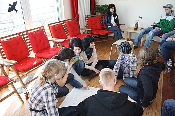 Besuch Anne Frank Zentrum (Foto: Kreisjugendring) Besuch Anne Frank Zentrum (Foto: Kreisjugendring)