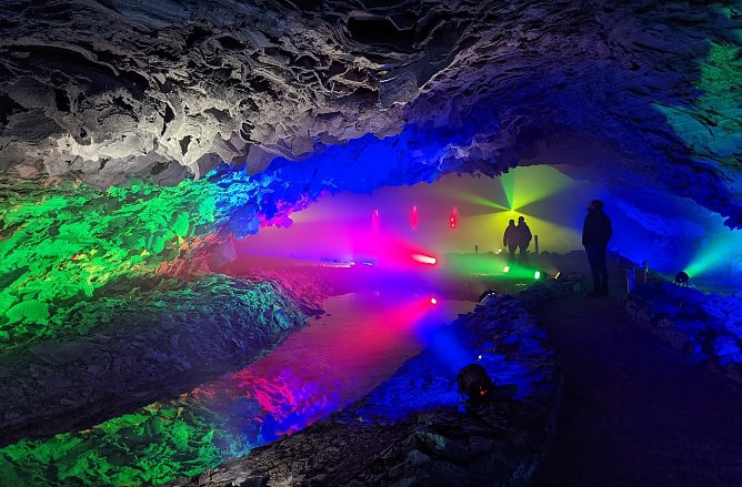 Halloween-Special in der Barbarossah&ouml;hle (Foto: Anke Schreyer)