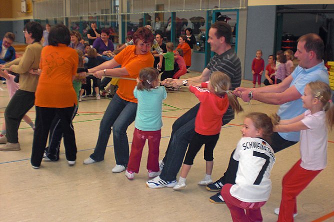 Fit in den Fr&uuml;hling (Foto: Kindervilla Bad Frankenhausen)