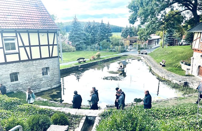 Unternehmertreffen in Dietenborn (Foto: LRA Sondershausen) Unternehmertreffen in Dietenborn (Foto: LRA Sondershausen)