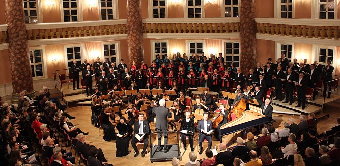Weihnachtsoratorium im Achteckhaus (Foto: Landesmusikakademie Sondershausen) Weihnachtsoratorium im Achteckhaus (Foto: Landesmusikakademie Sondershausen)