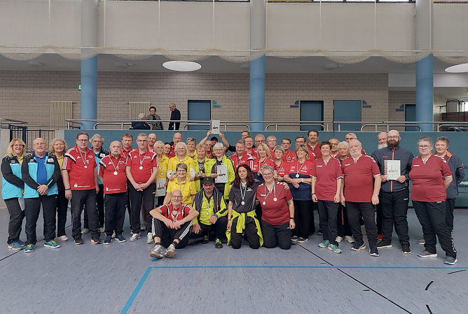 Die Teilnehmer in Hildburghausen (Foto: BRSG)