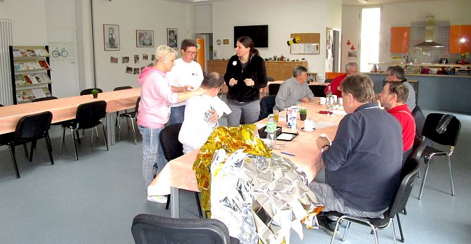 Erste Hilfe Lehrgang im Freizeitzentrum Artern (Foto: Janet Haselhuhn)