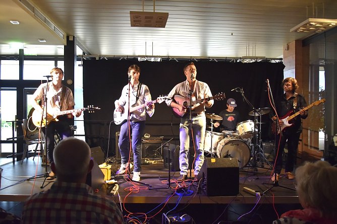 Band WASTED MAJOR im Panoramamuseum (Foto: Fred Böhme) Band WASTED MAJOR im Panoramamuseum (Foto: Fred Böhme)