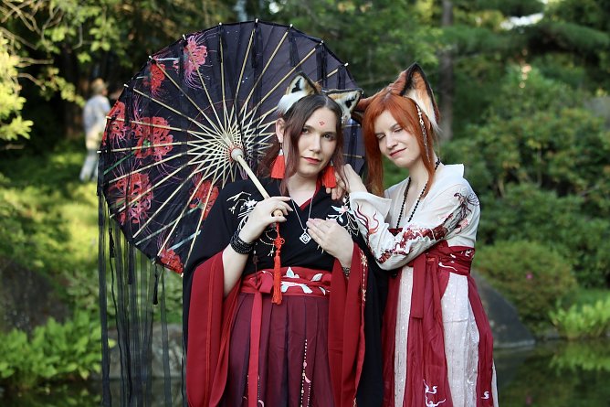 Sternenfest TANABATA im Japanischen Garten in Bad Langensalza (Foto: Eva Maria Wiegand)