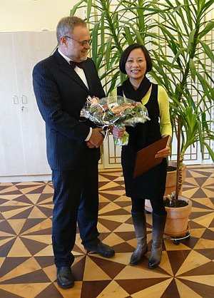 Einbürgerung (Foto: Landratsamt Kyffhäuserkreis) Einbürgerung (Foto: Landratsamt Kyffhäuserkreis)