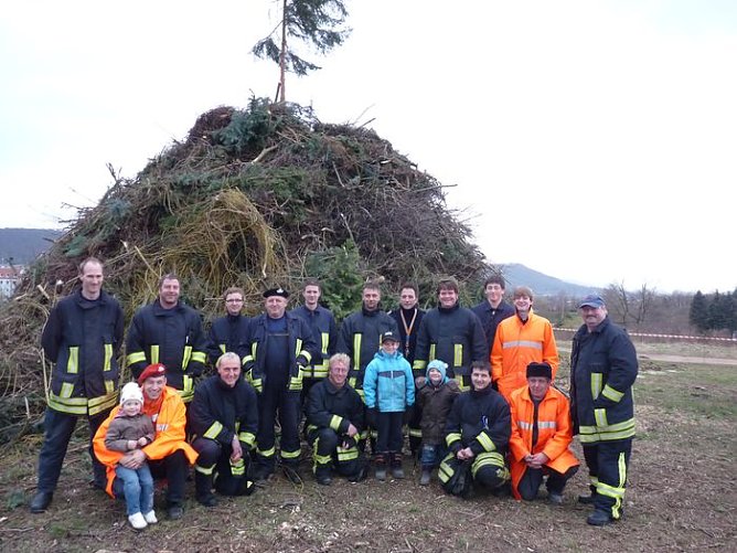 Osterfeuer 2010 (Foto: Karl-Heinz Herrmann)