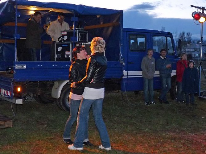 Osterfeuer-Party (Foto: Karl-Heinz Herrmann)