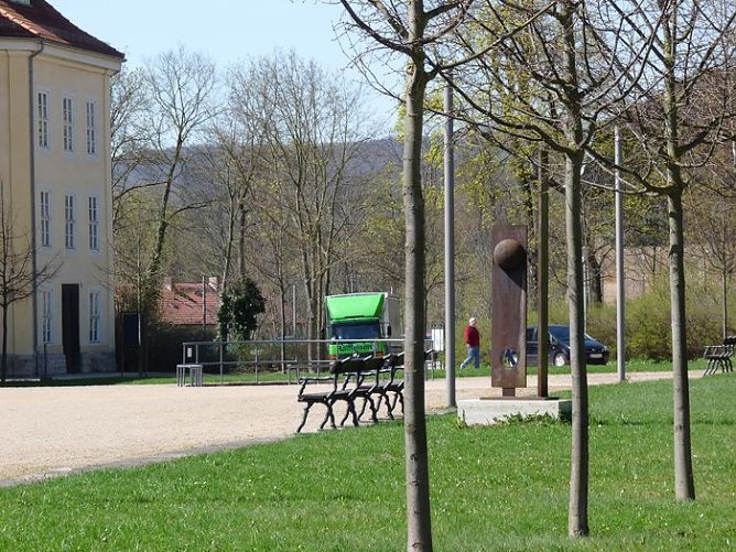 Ankunft Stade-Gem&auml;lde (Foto: Karl-Heinz Herrmann)