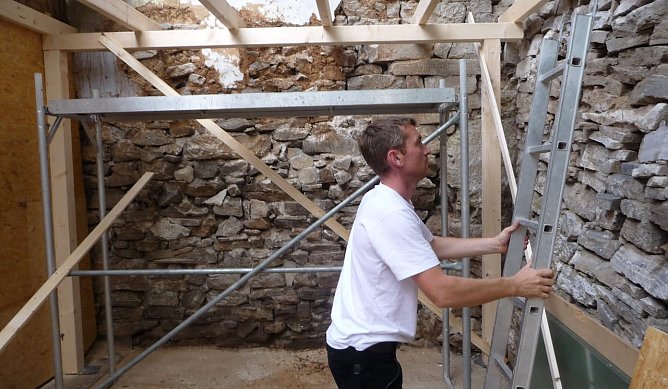 Bauarbeiten werden sich demnächst auf Reparaturen und Ausbesserungen beschränken (Foto: C.Wilhelm) Bauarbeiten werden sich demnächst auf Reparaturen und Ausbesserungen beschränken (Foto: C.Wilhelm)