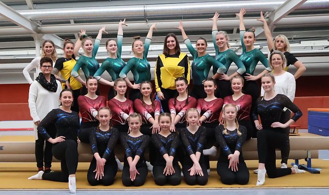 Start der Landesligasaison 2024 im Turnen (Foto: S. Angelstein) Start der Landesligasaison 2024 im Turnen (Foto: S. Angelstein)