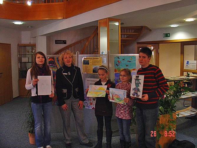 Kunstausstellung Regelschule Ebeleben (Foto: Gunter Fricke)