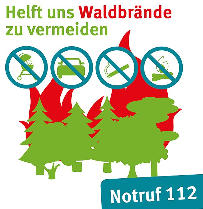 Nach wie vor ist die Unachtsamkeit von Waldbesuchenden ein gewichtiger Grund f&uuml;r Waldbr&auml;nde in Th&uuml;ringen (Foto: Th&uuml;ringenForst)