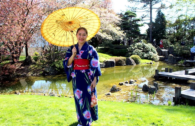 Japanisches Kirschblütenfest Hanami in Bad Langensalza (2023) (Foto: Eva Maria Wiegand) Japanisches Kirschblütenfest Hanami in Bad Langensalza (2023) (Foto: Eva Maria Wiegand)